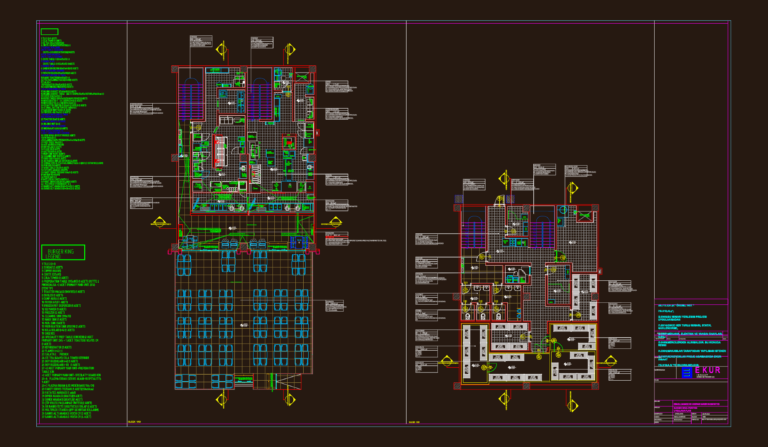 Architectural floor plan and commercial kitchen equipment legend for a joint Burger King and Popeyes restaurant.