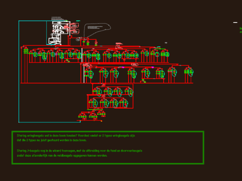 Decision tree for stirrup reinforcement placement and logic flow