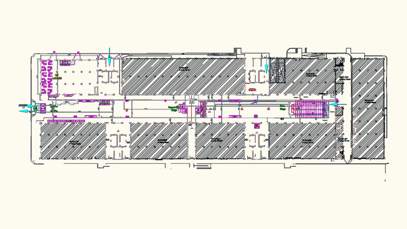 Large Scale Festival Site Layout with Stages and VIP Area