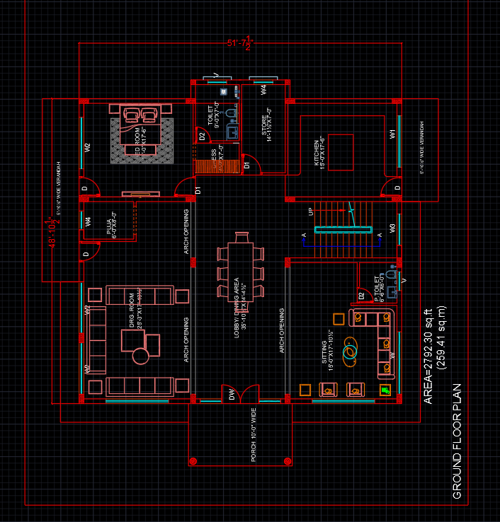 FLOOR PLAN 2D AND 3D