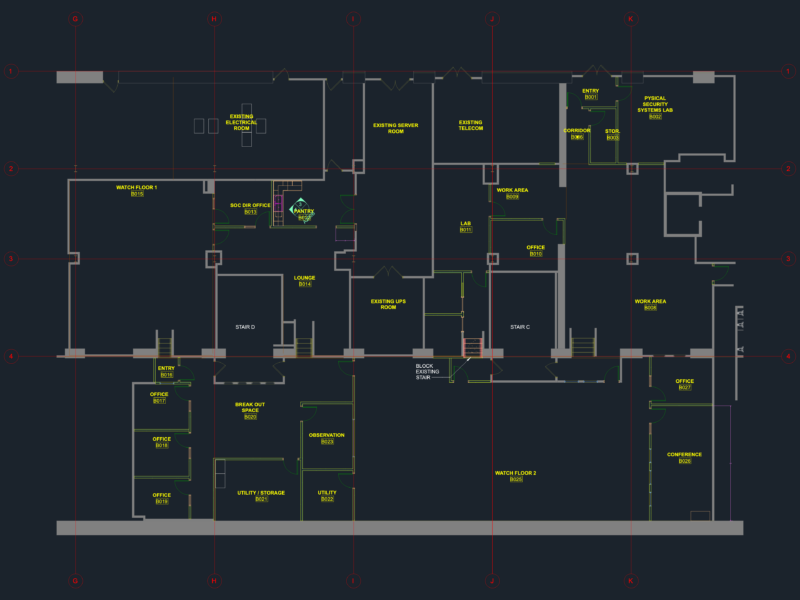 Amtrak Basement Floor Plan and Furniture Layout