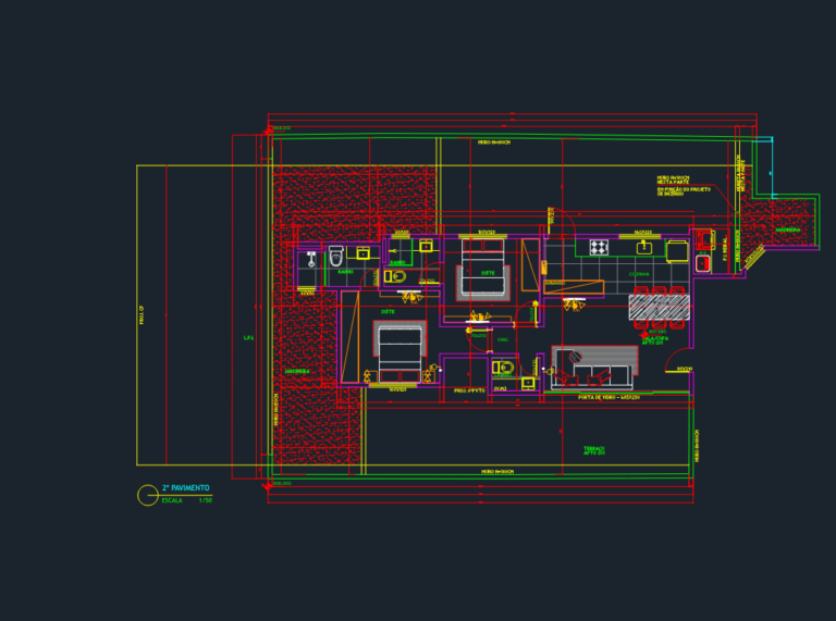 2D architectural floor plan of Apartment 201 showing dual suites, furniture layout, masonry dimensions, and terrace details.