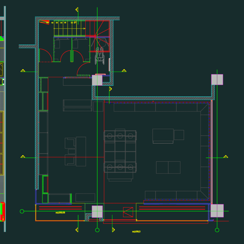 Aramis Menswear Store Layout and Interior Design Plans