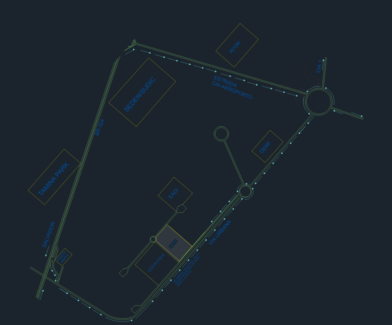 Aratu Industrial Park Site Plan