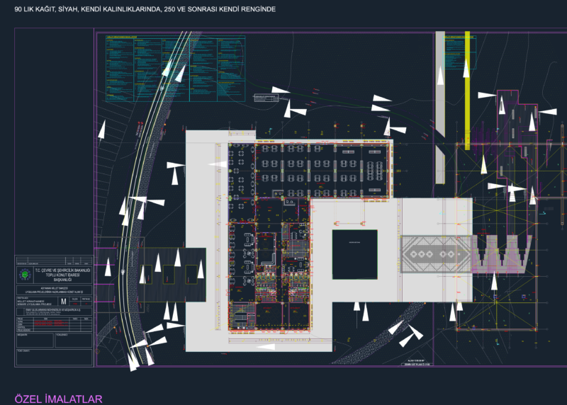 Architectural project for the Adiyaman National Coffee house