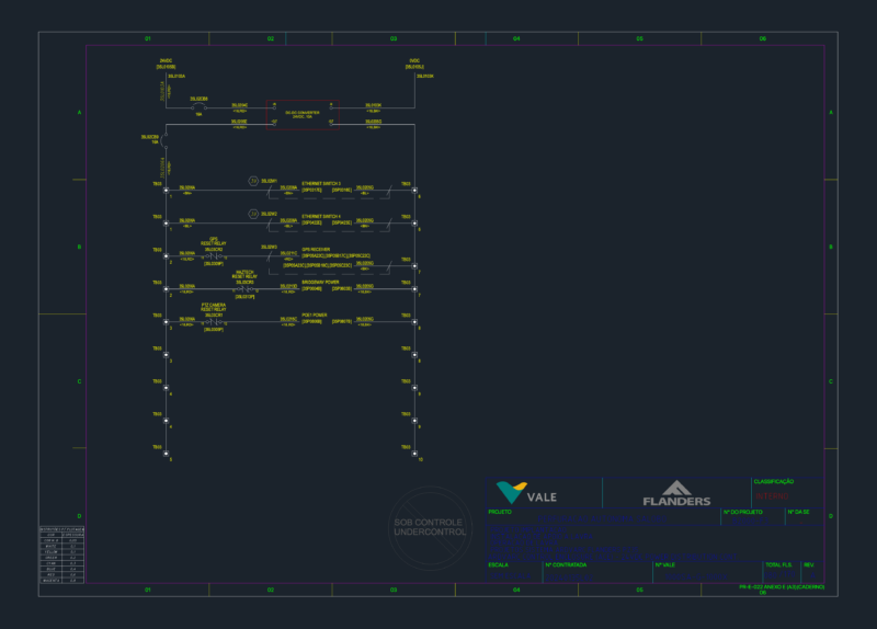 ARDVARC ACE 24VDC Power Distribution Schematic DWG