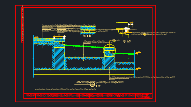 1:10 Scale Terrace Drainage and Waterproofing Detail Section