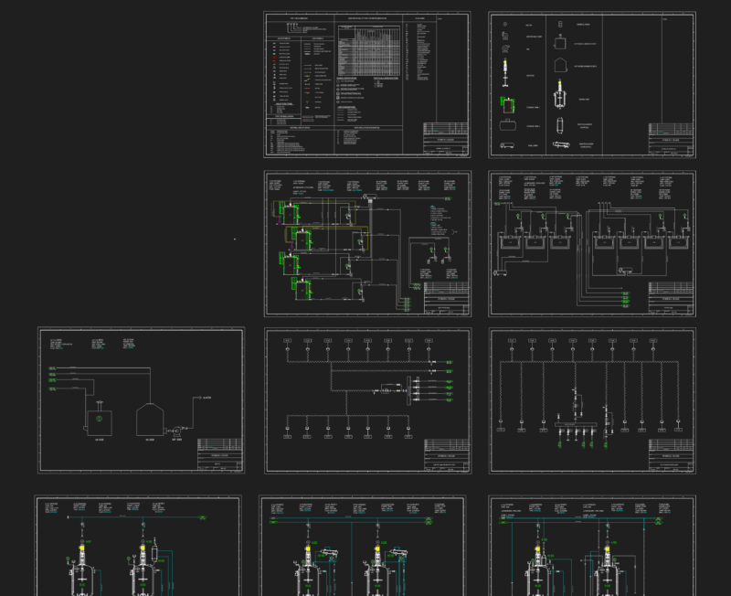 Chemtros Chemical Plant P&ID Set