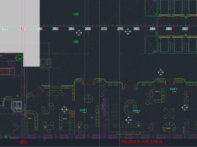 Deck 03 atrium furniture plan
