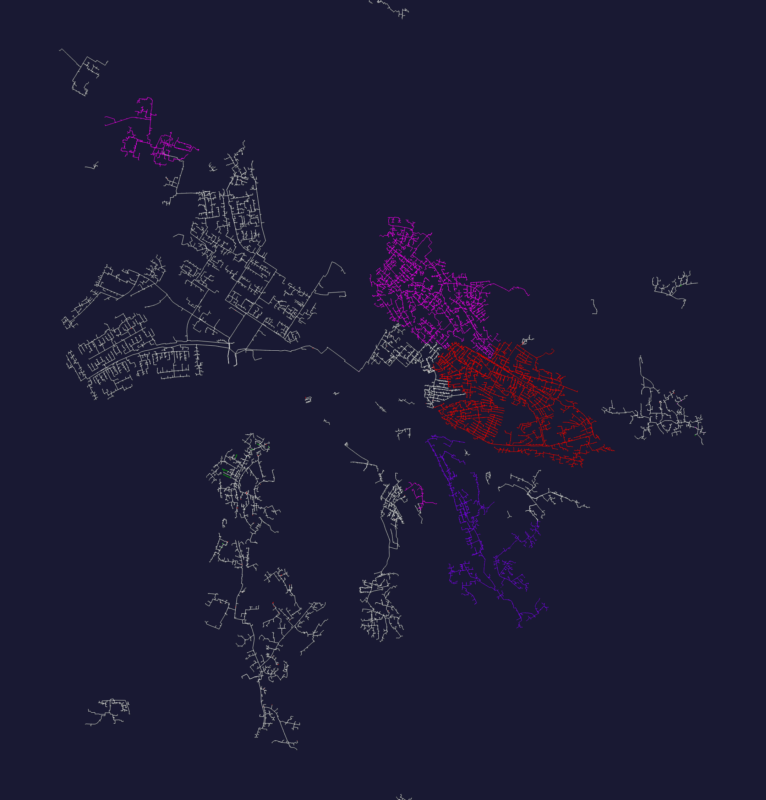 District Heating Network Layout
