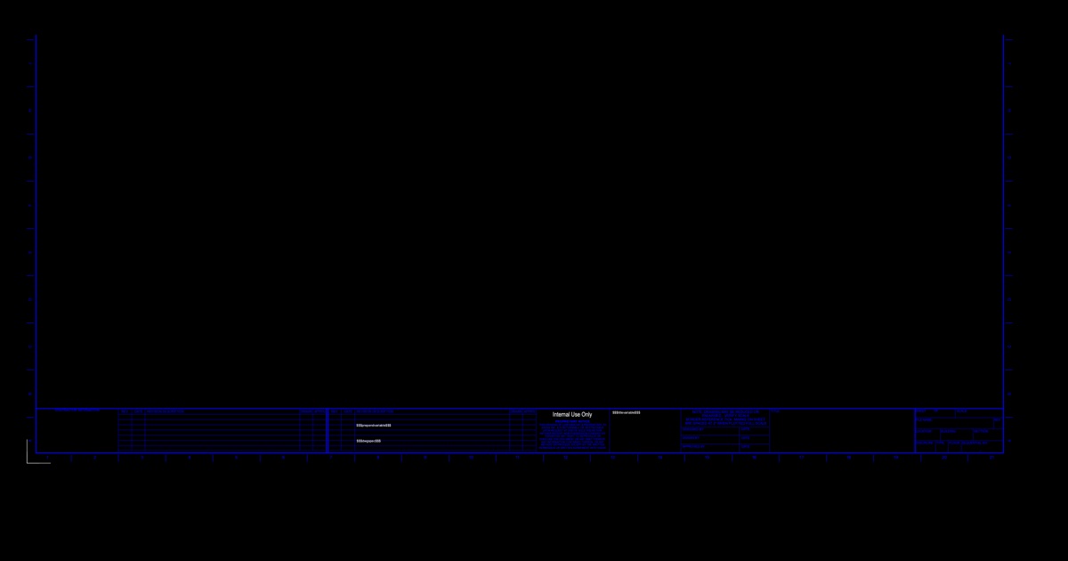 Free AutoCAD Templates, Borders & Practice DWG | Designs CAD