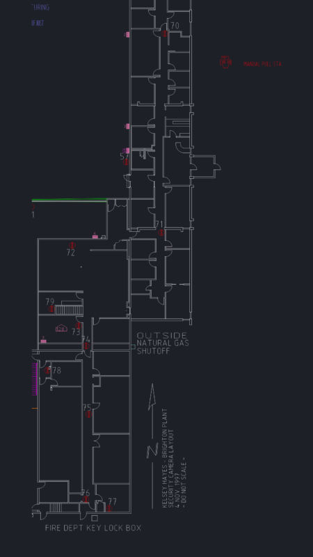 Brighton NC Machine safety layout