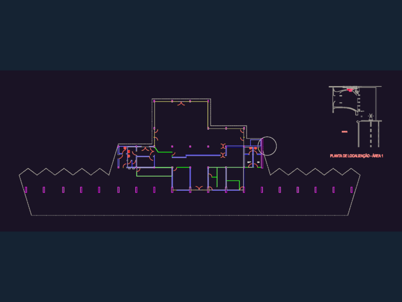 Happy Station 308.22 m² Commercial Facility Layout Area 1