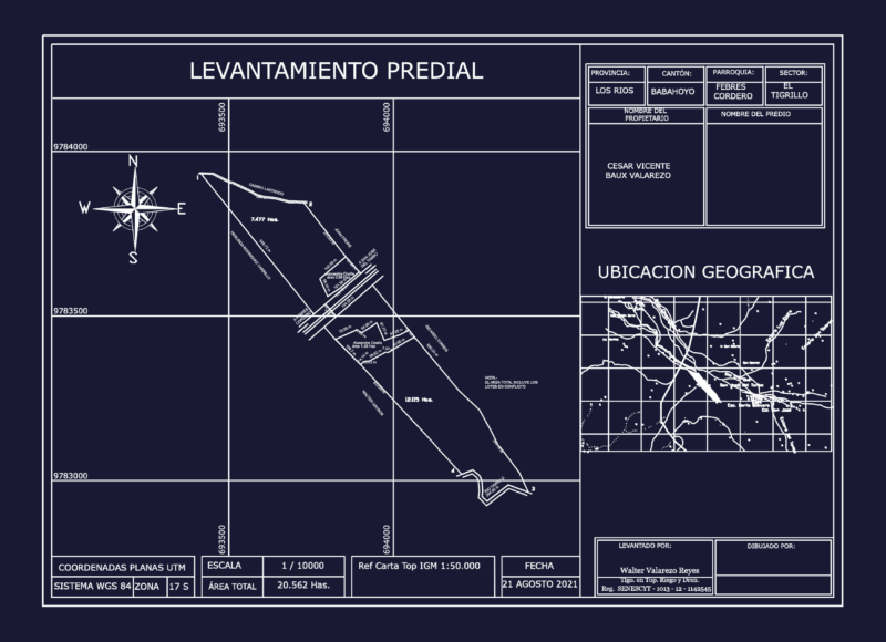 Febres Cordero property survey