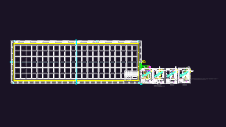 Technical CAD drawing of a 153-lead stacked BGA substrate layout and wire bonding diagram.