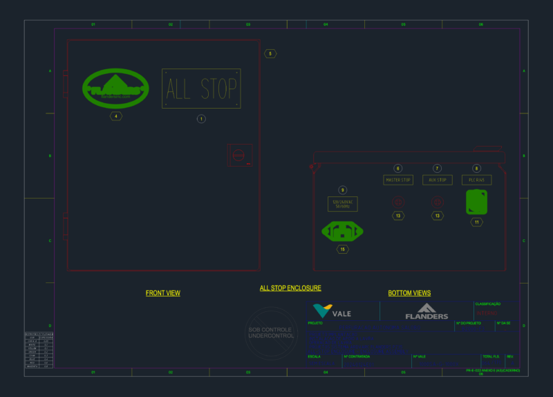 Flanders All Stop enclosure
