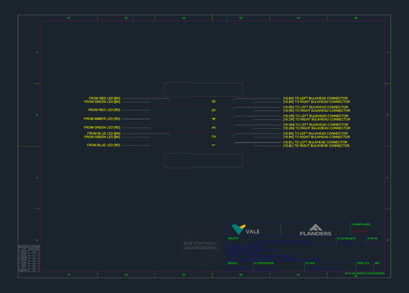 Flanders Ardvarc PZ35 Drill Mode Light Enclosure Wiring Diagram DWG