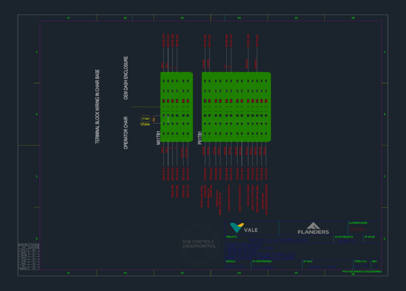 Flanders operator chair wiring
