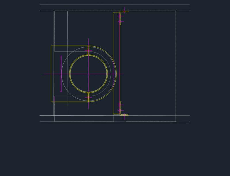 Grating Penetration Detail DWG