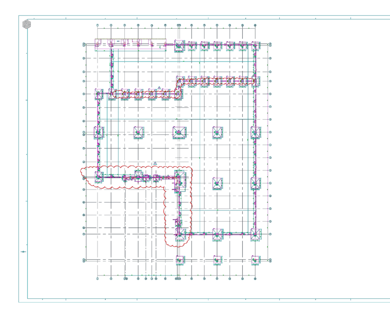Gypsum plant formwork plans