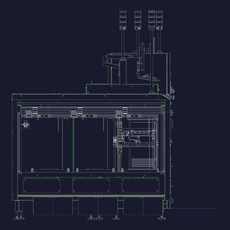 IPTE 436750 Industrial Automation Machine Assembly DWG