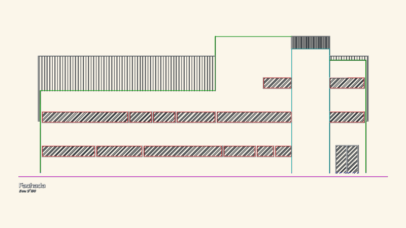 Industrial Warehouse Complex Layout