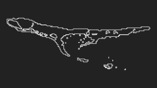 Kwajalein Atoll Island Survey Maps Including Nene and Guegeegue Island
