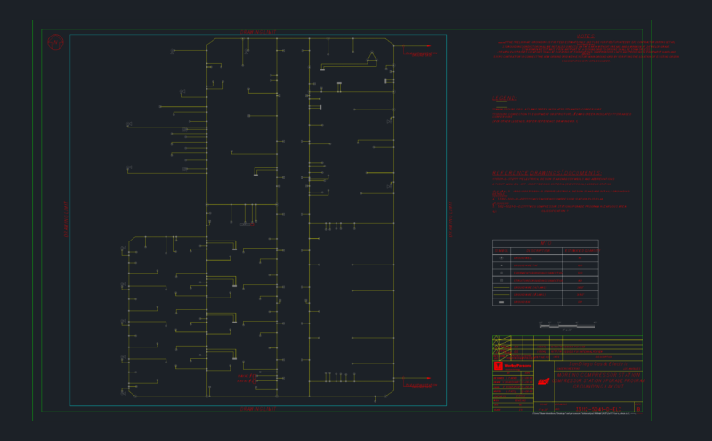 Compressor station grounding layout