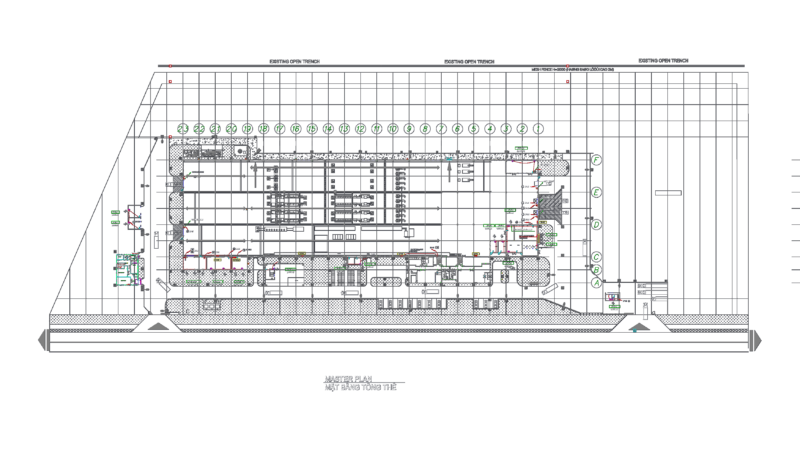 FACTORY ELECTRICAL MASTER PLAN DWG