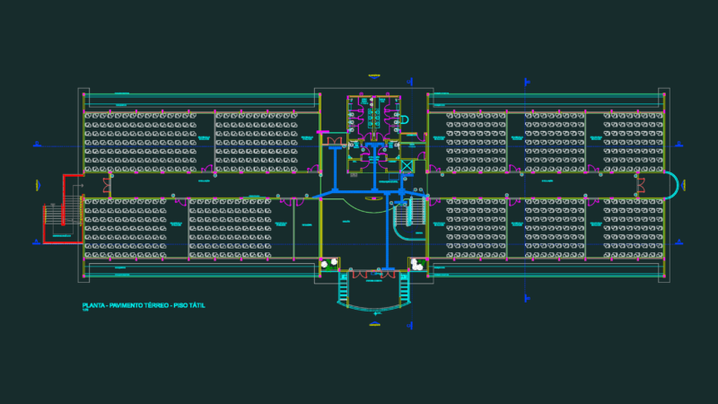 Marabá School Classroom Block Architectural Plans and Elevations
