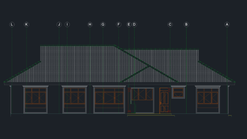 Maramani Private Residence Architectural Elevations