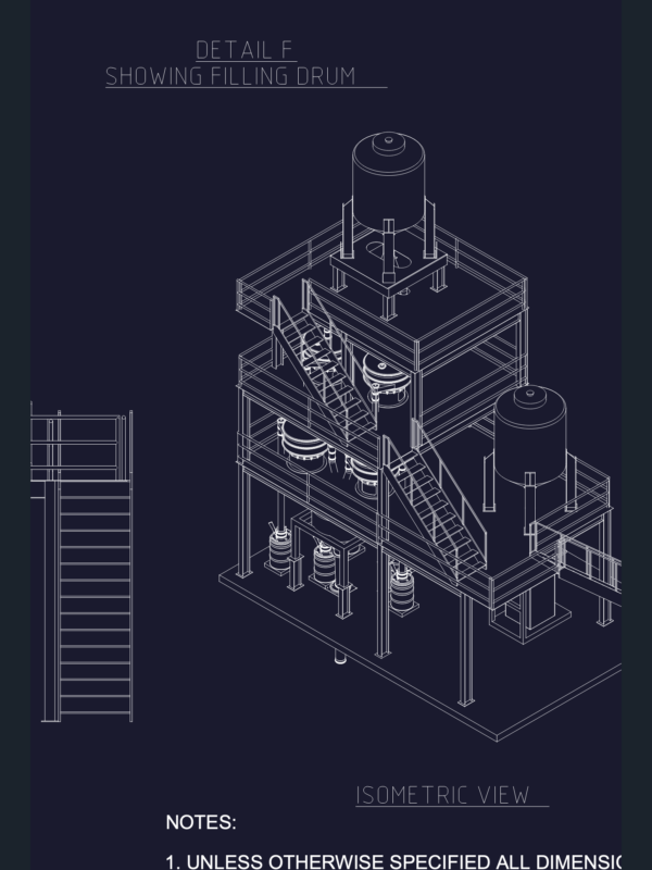 Matcon Upper Support Frame Arrangement for IBC and FIBC Filling