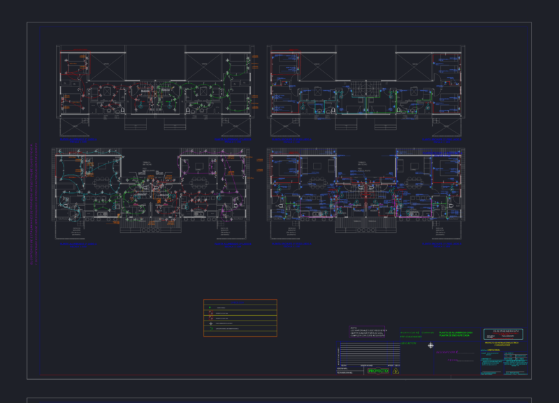 VEAS INGENIERIA SPA 2 Casas Klocker 9.28kW Residential Electrical Project