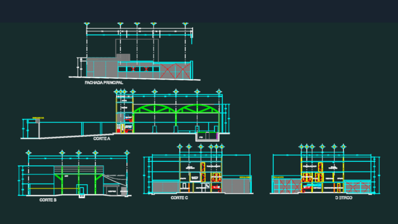 Mexico City vehicle emissions testing center project