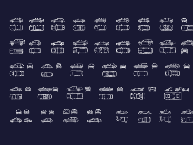 PEUGEOT 205 AND 56 VEHICLE BLOCKS