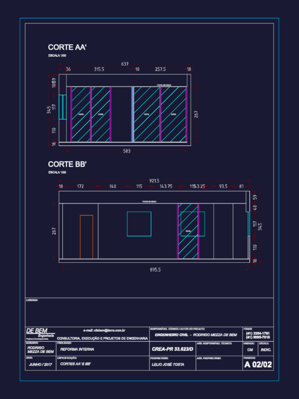 Residential Apartment Floor Plan With Interior Wall Sections And Window Schedule Details