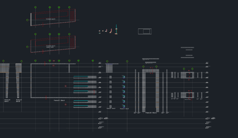 Residential building elevations and stone cladding mechanical fixation details