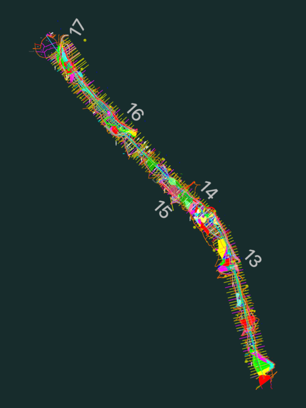 Road Corridor Land Acquisition and Clearance Site Plan DWG