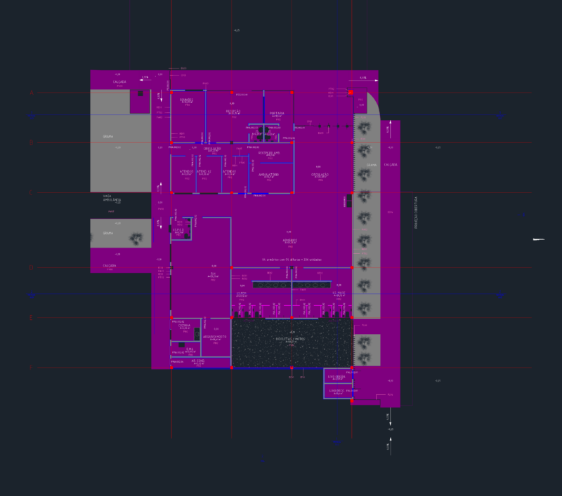 Romitex Industrial Entrance and Administrative Floor Plan