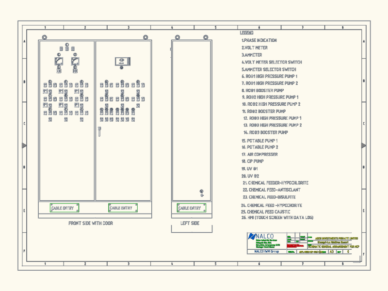 SCHEMATIC GA FOR MCP