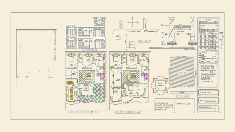 Double storey house design