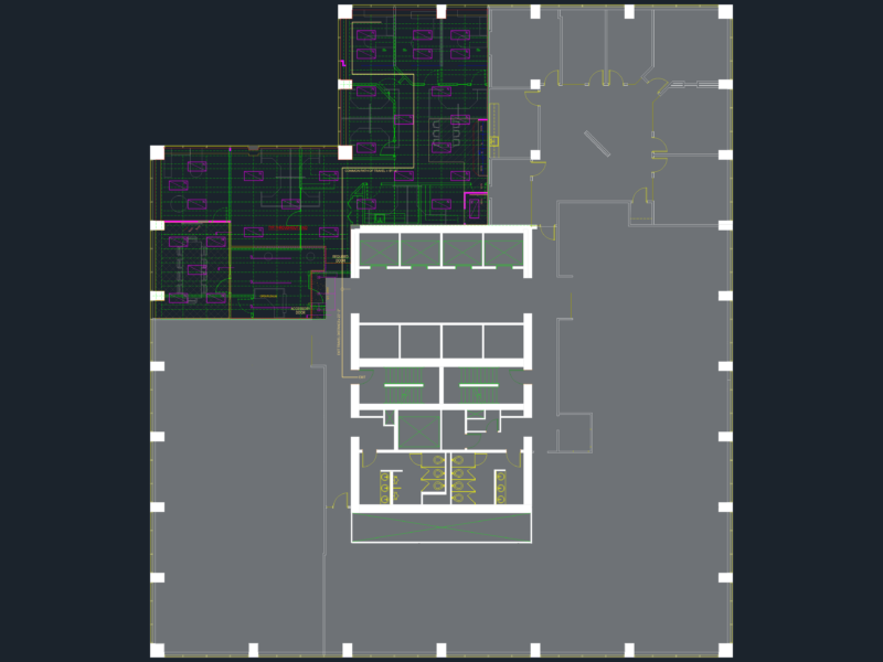 Spec Suite 1750 office floor plan
