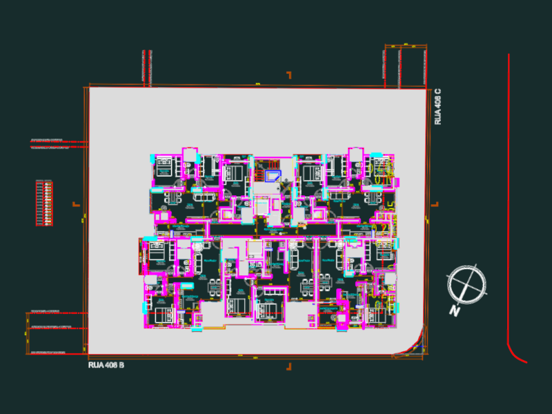 Talmidim Residence Typical Floor Plans for Levels 5 to 19