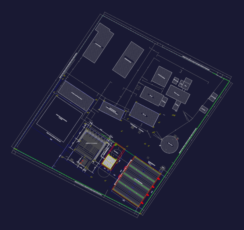 Topographic Survey and Site Layout for Water Treatment Plant Infrastructure