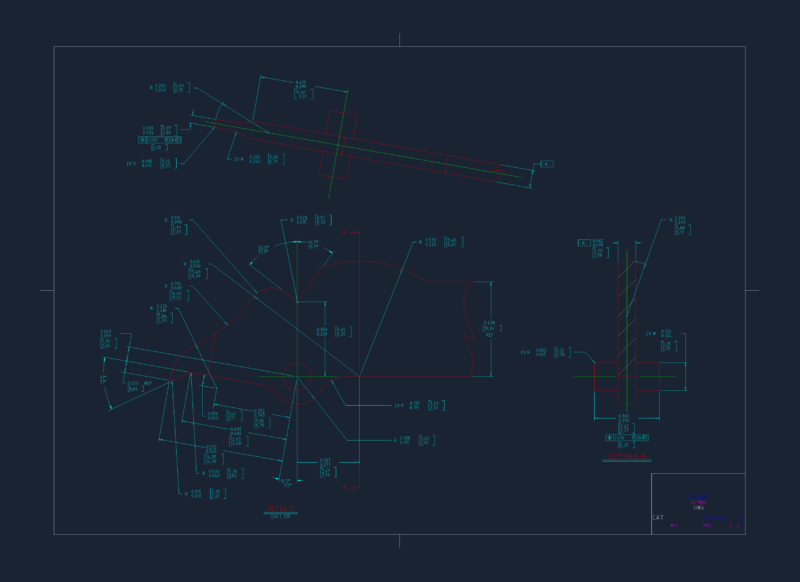 ULTEM Trigger SUB2 Component Mechanical Detail