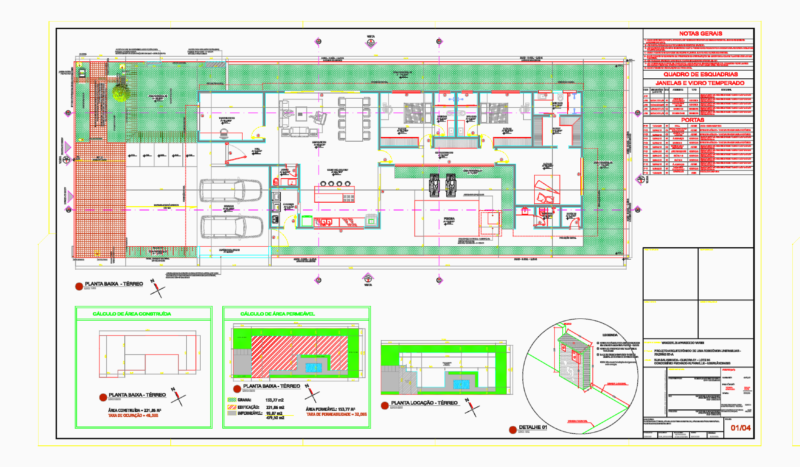 Victor Vinícius Costa Davi Residência Unifamiliar Alphaville House Plans