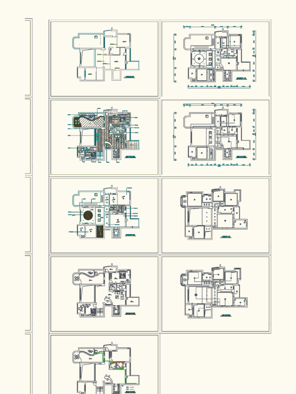 Villa architectural design project