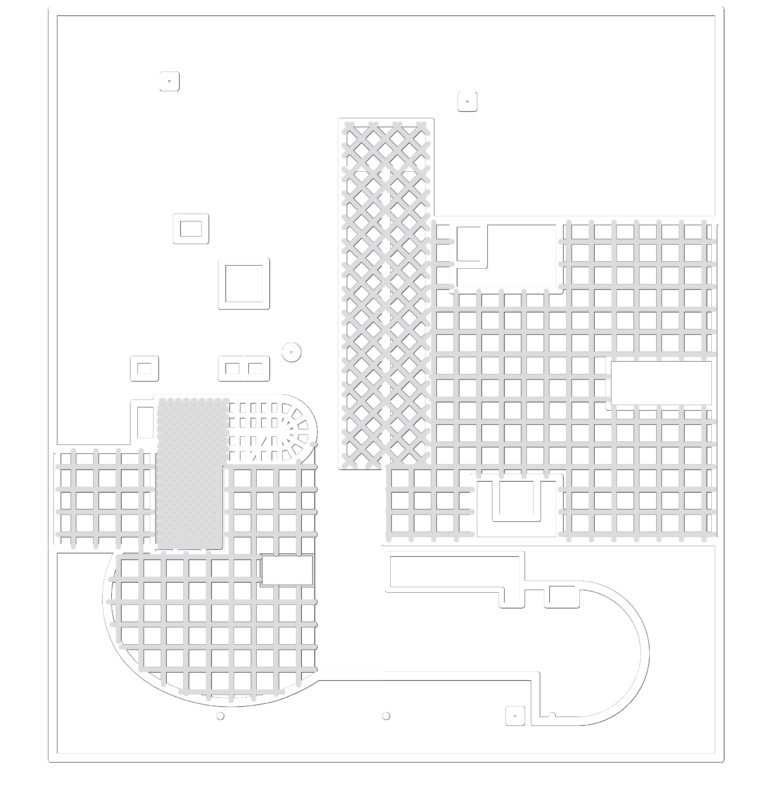 Villa Savoye Roof Plan