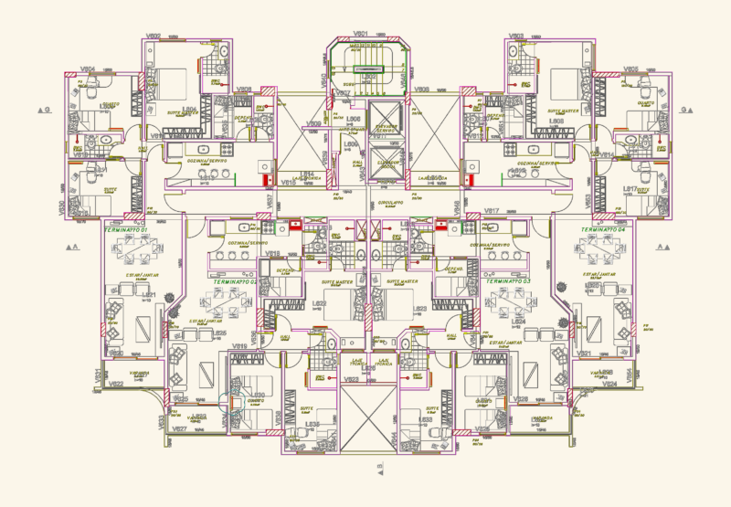 Vivara Residential Floor DWG