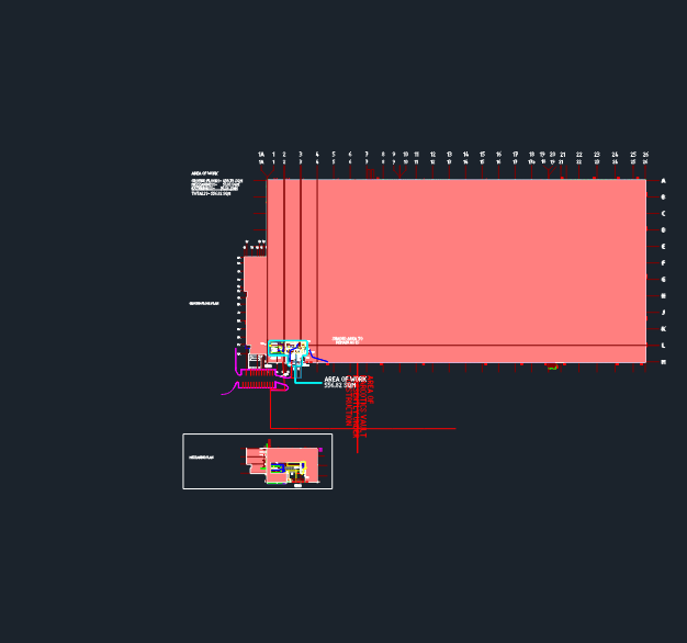 Warehouse floor plan featuring a narcotics vault expansion